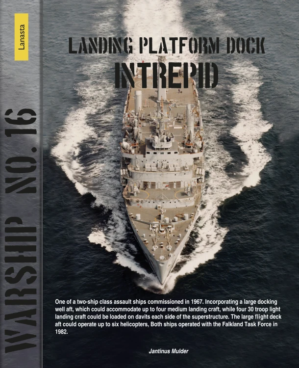 Landing Platform Dock Intrepid – Jantinus Mulder – boek cover