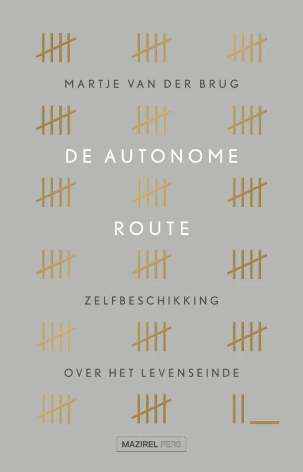 De autonome route – Martje van der Brug – boek cover
