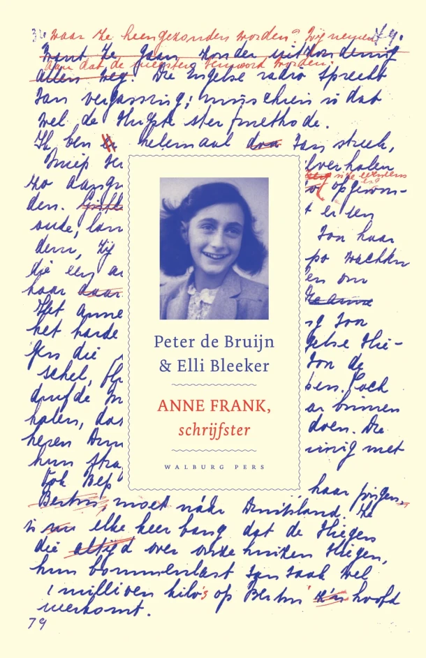 Anne Frank, schrijfster – Elli Bleeker – boek cover