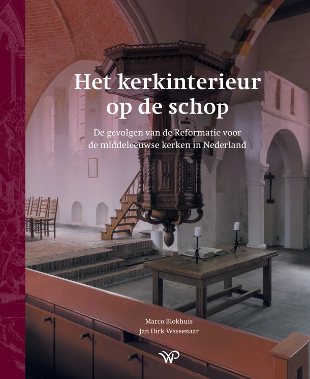 Het kerkinterieur op de schop – Marco Blokhuis – boek cover