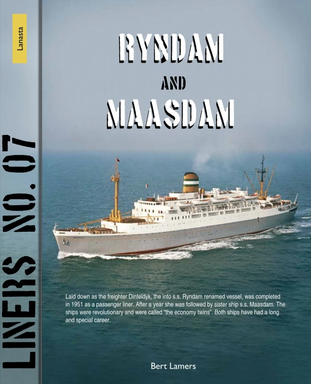Liners 7 ¿ Ryndam and Maasdam – Bert Lamers – boek cover