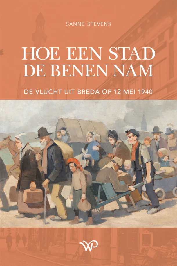 Hoe een stad de benen nam – Sanne Stevens – boek cover