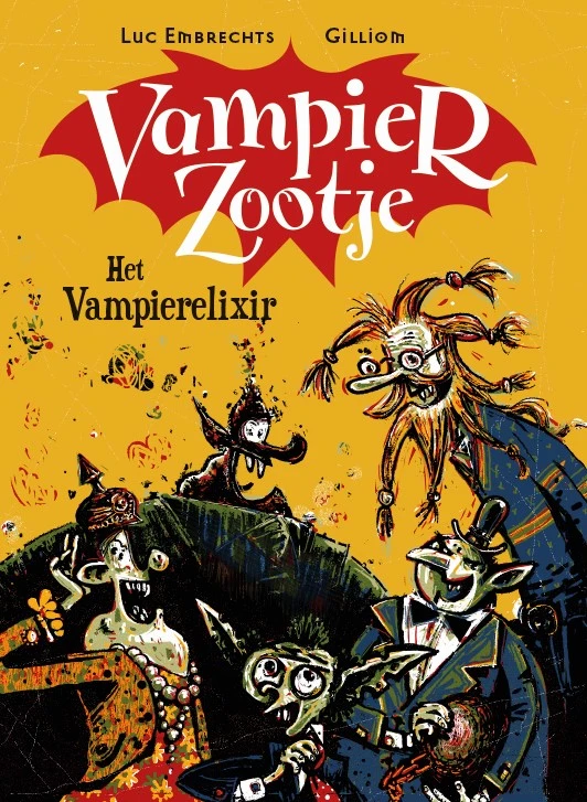 Het Vampierelixir – Luc Embrechts – boek cover