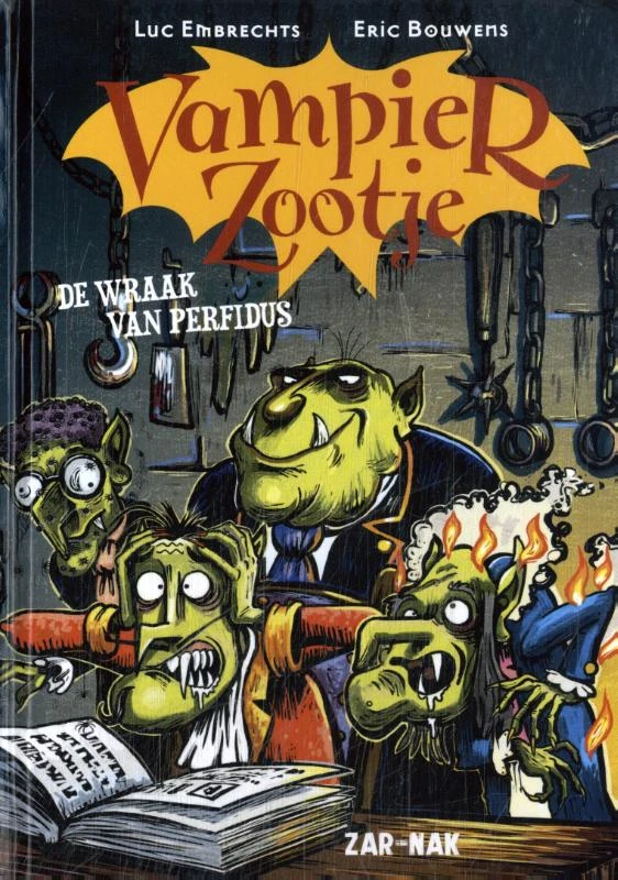 De wraak van Perfidus – Luc Embrechts – boek cover