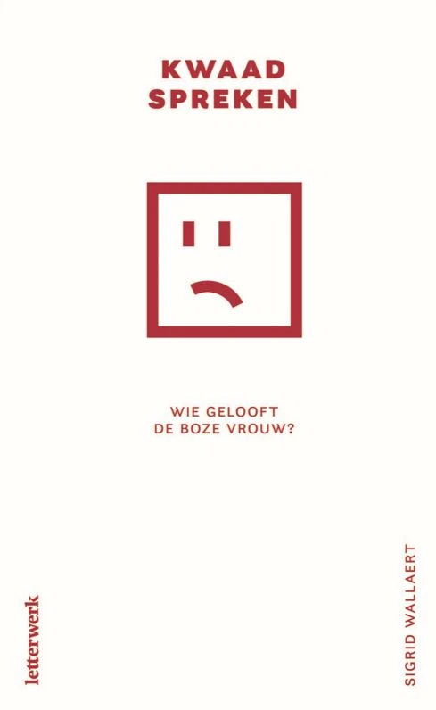 Kwaad spreken – Sigrid Wallaert – boek cover