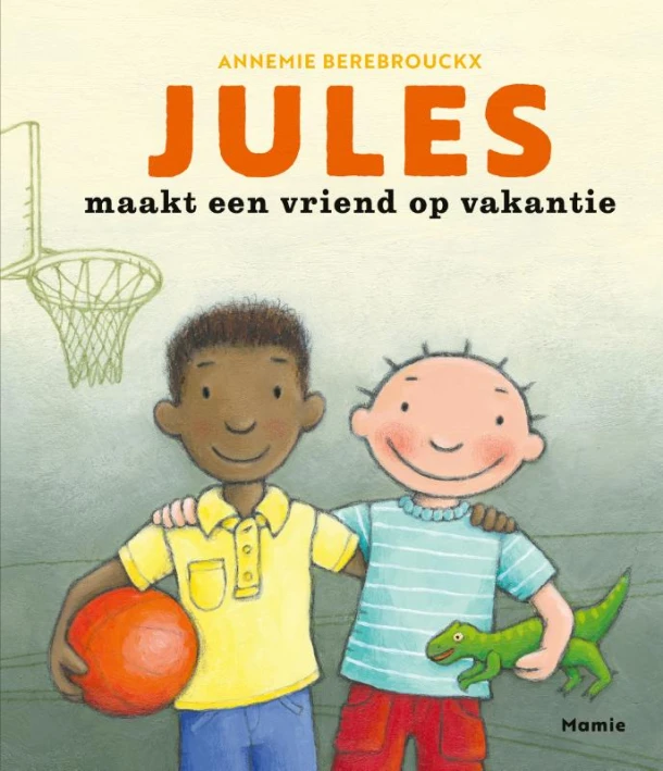 Jules maakt een vriend op vakantie – Annemie Berebrouckx – boek cover