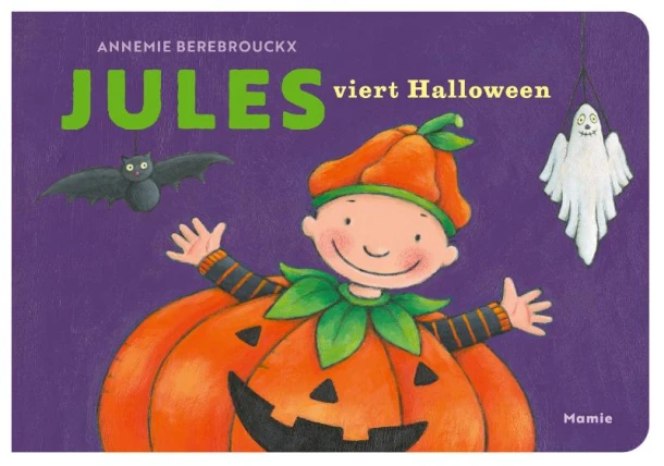 Jules viert Halloween – Annemie Berebrouckx – boek cover