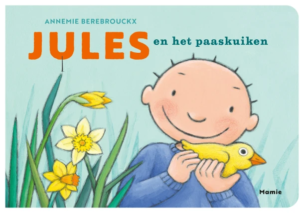 Jules en het paaskuiken – Annemie Berebrouckx – boek cover