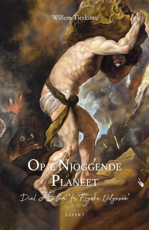 Op‘e Njoggende Planeet – Willem Tjerkstra – boek cover