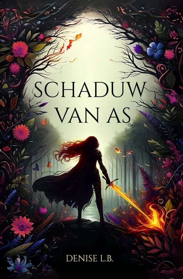 Schaduw van as – Denise L.B. – boek cover