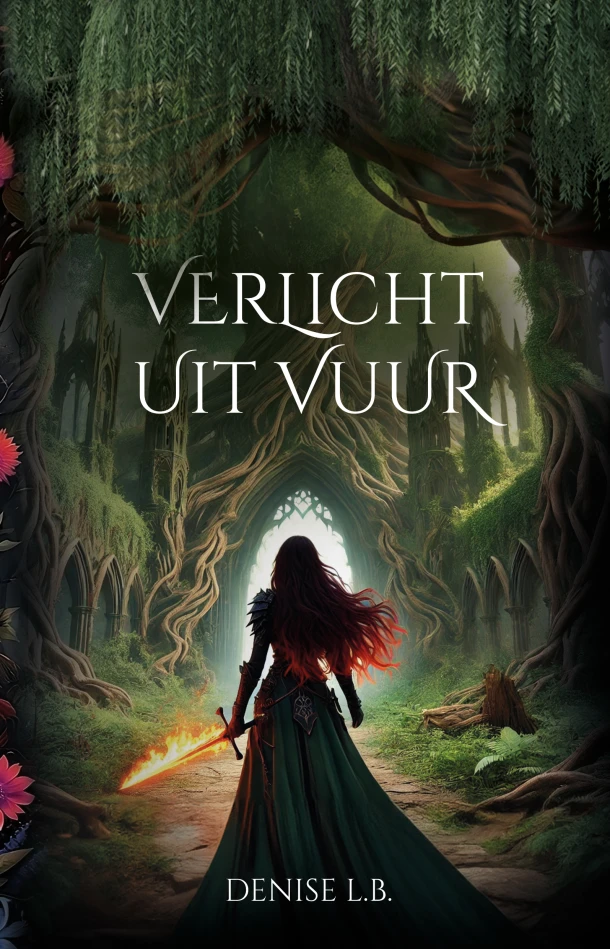 Verlicht uit vuur – Denise L.B. – boek cover