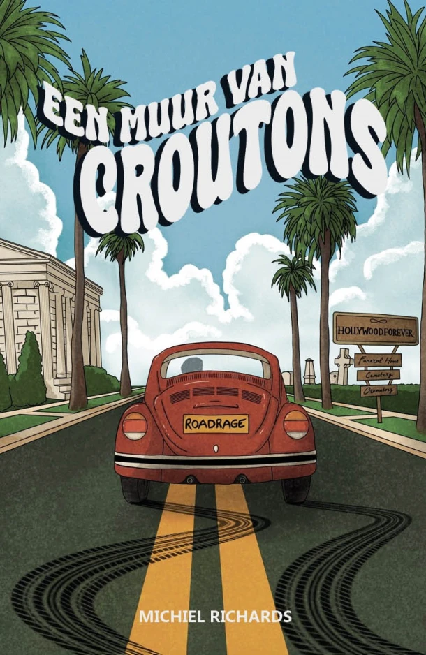Een muur van croutons – Michiel Richards – boek cover