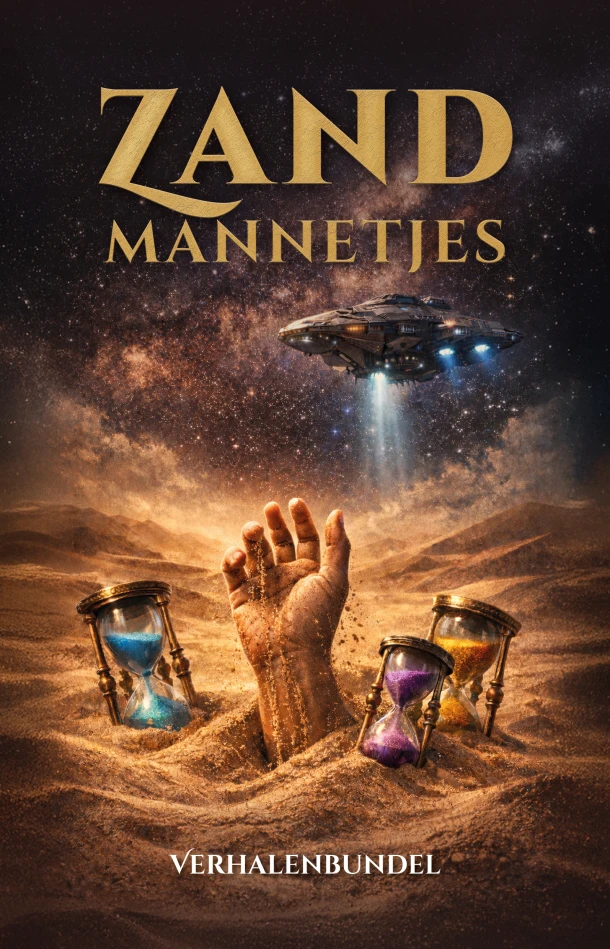 Zandmannetjes – Sander Klijn – boek cover