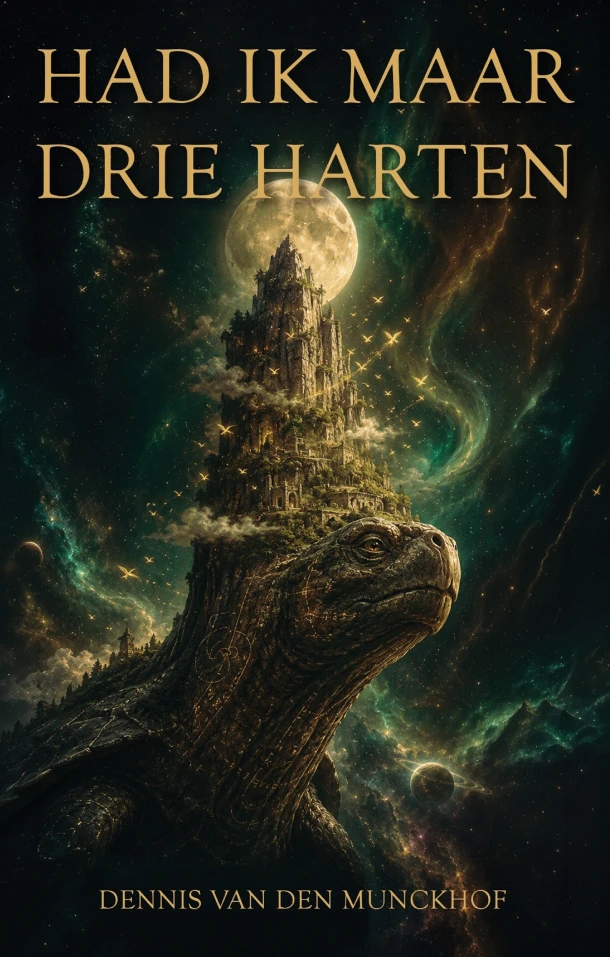 Had ik maar drie harten – Dennis van den Munckhof – boek cover
