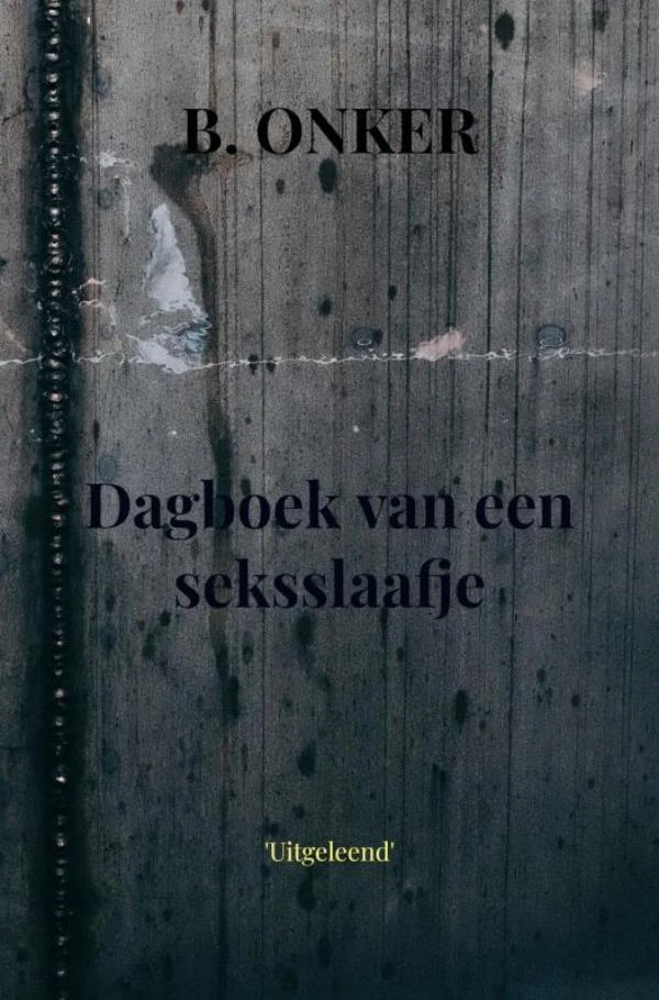 Dagboek van een seksslaafje – B Onker – boek cover