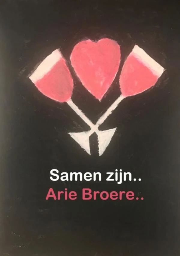 Samen zijn.. – Arie Broere – boek cover