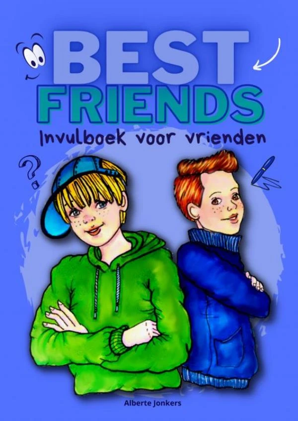 Best Friends vriendenboek voor jongens – Alberte Jonkers – boek cover