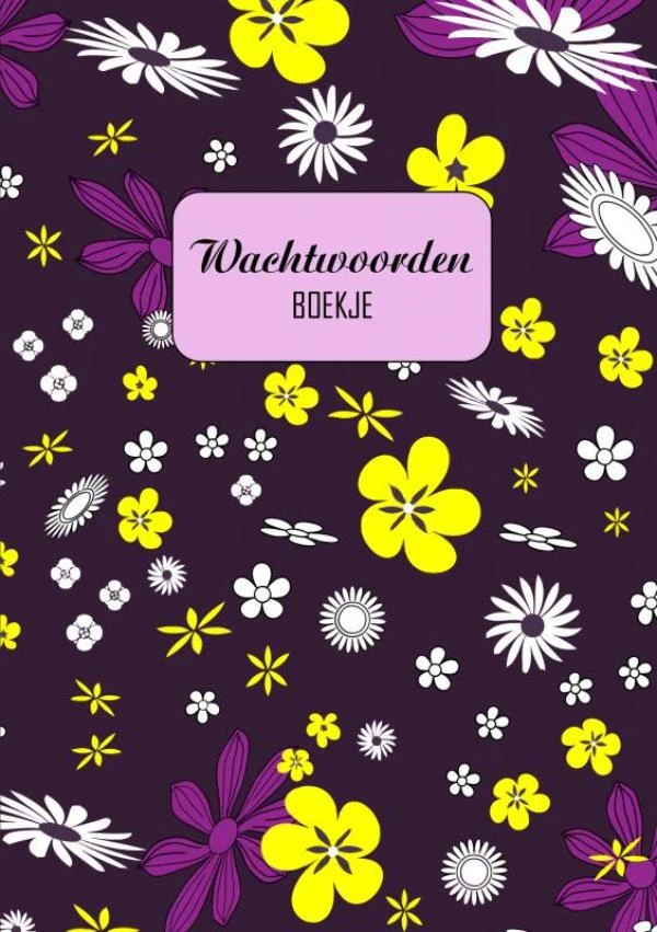 Wachtwoordenboekje – Wachtwoordenboekjes & Meer – boek cover