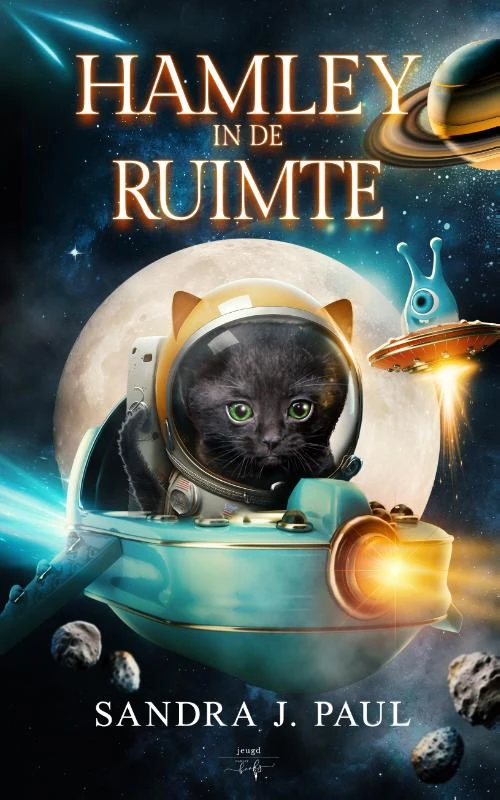 Hamley in de Ruimte – Sandra J. Paul – boek cover