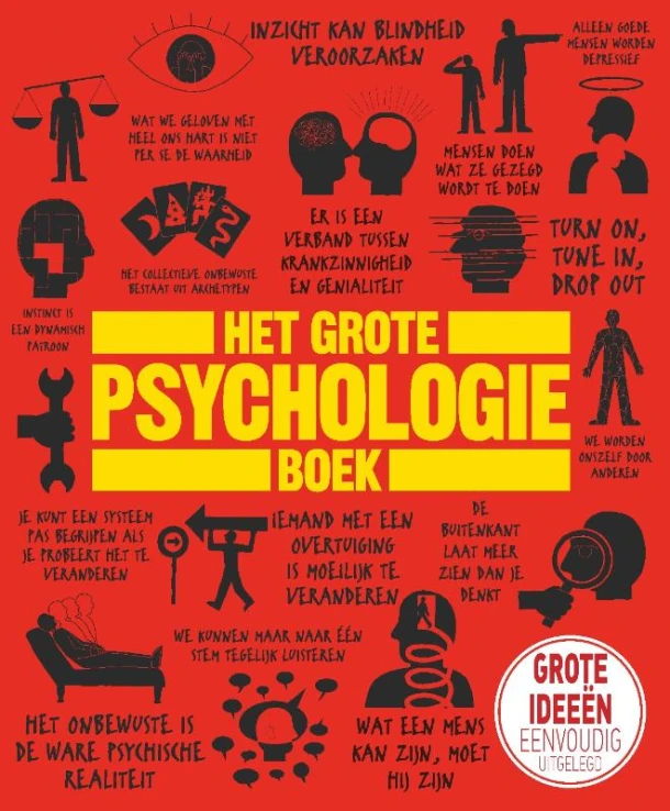 Het grote psychologieboek – Catherine Collin – boek cover