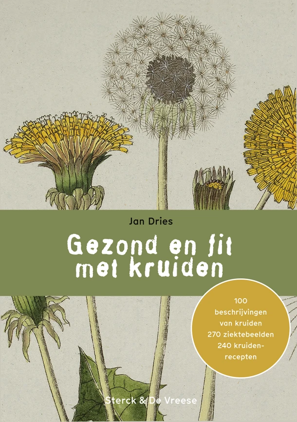 Gezond en fit met kruiden – Jan Dries – boek cover