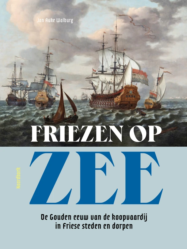 Friezen op zee – Jan Auke Walburg – boek cover