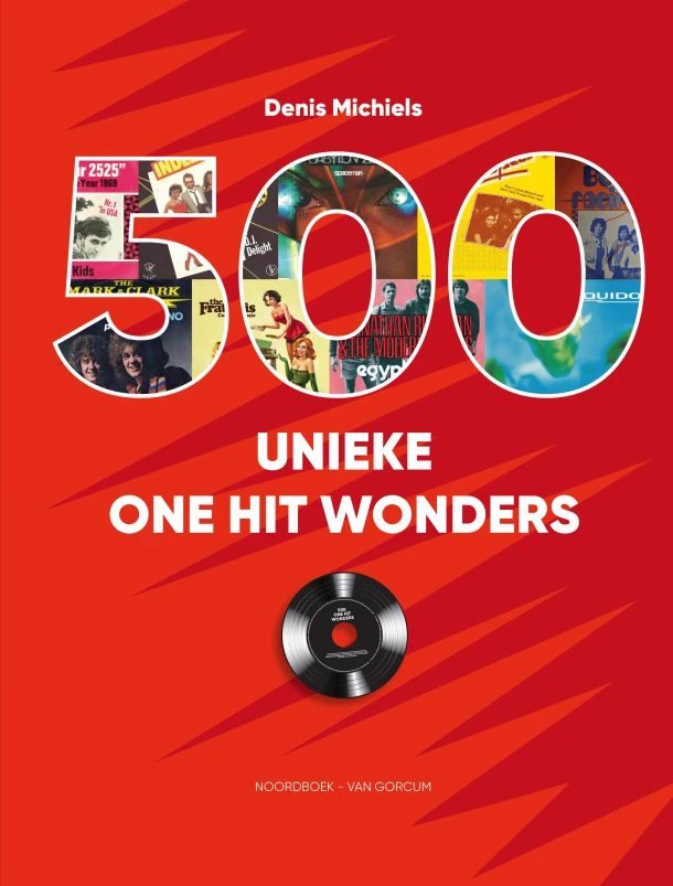 500 unieke One Hit Wonders – Denis Michiels – boek cover