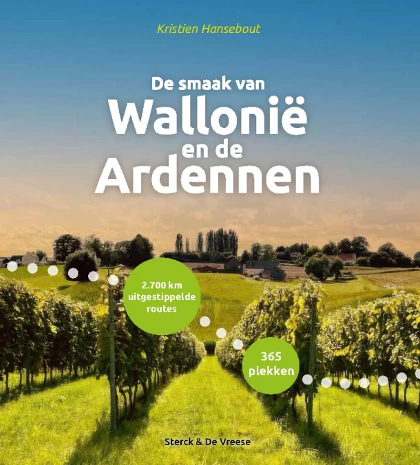 De smaak van Wallonië en de Ardennen – Kristien Hansebout – boek cover