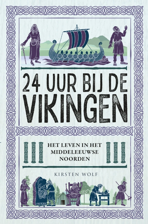 24 uur bij de Vikingen – Kirsten Wolf – boek cover