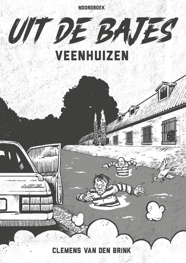 Uit de bajes – Clemens van den Brink – boek cover