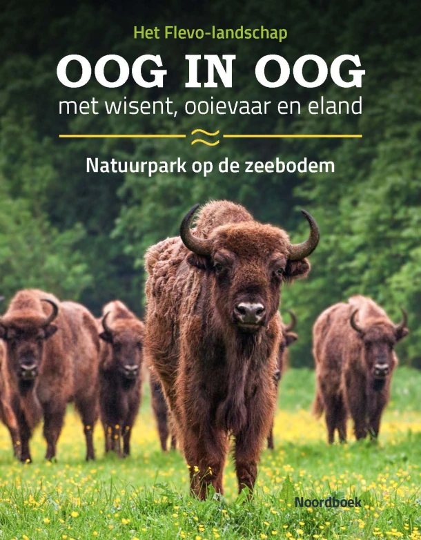 Oog in oog met wisent, ooievaar en eland – Rolf Hendriks – boek cover