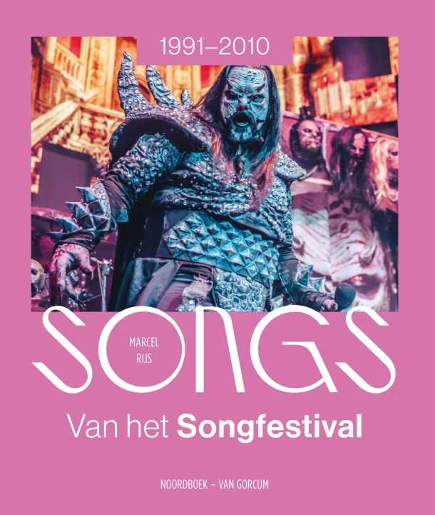Songs van het Songfestival (1991-2010) – Marcel Rijs – boek cover