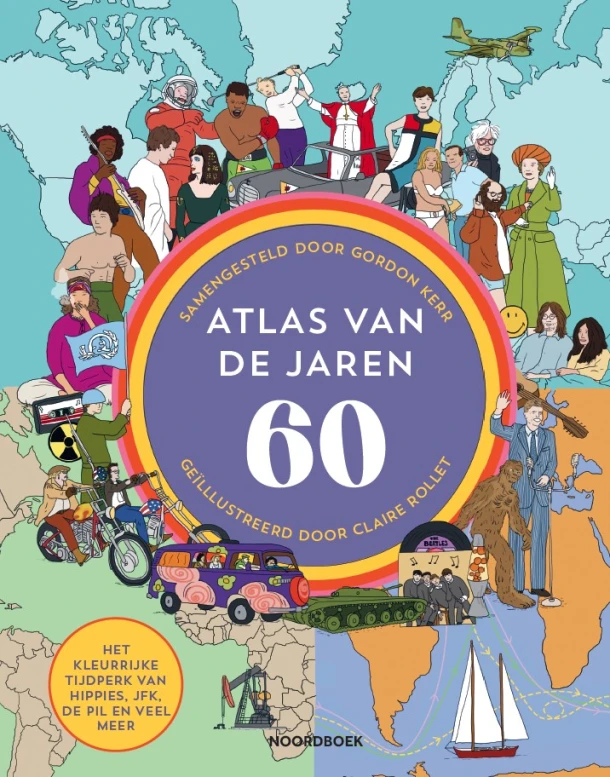 Atlas van de jaren 60 – Gordon Kerr – boek cover