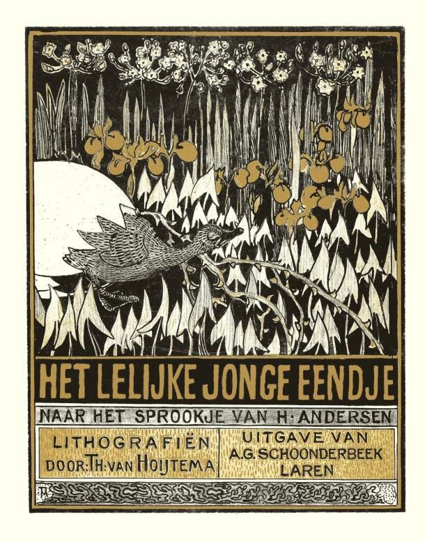 Het lelijke jonge eendje – Hans Christian Andersen – boek cover
