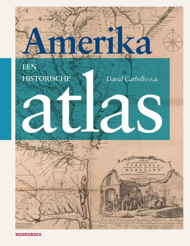 Amerika, een historische atlas – David M Carballo – boek cover