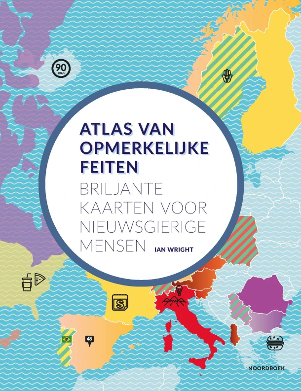 Atlas van opmerkelijke feiten – Ian Wright – boek cover