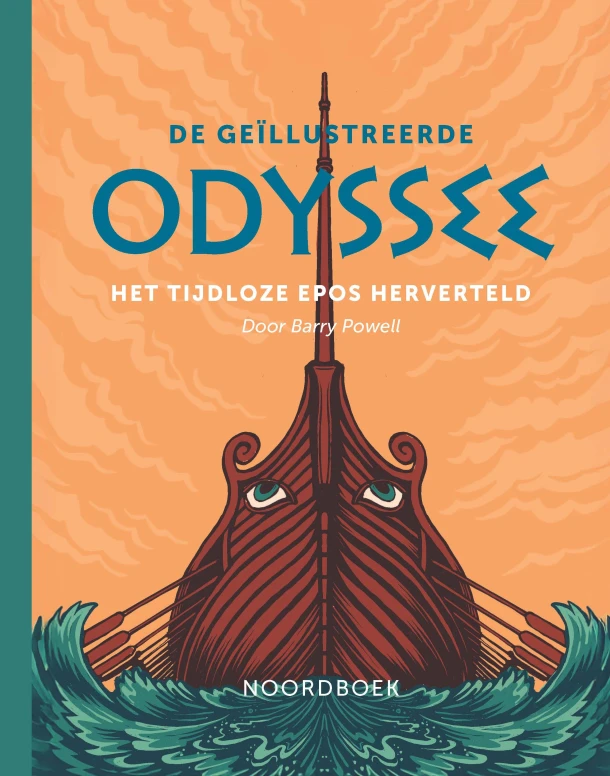 De geïllustreerde Odyssee – Barry Powell – boek cover