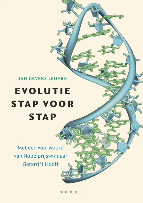 Evolutie stap voor stap – Jan Gevers Leuven – boek cover