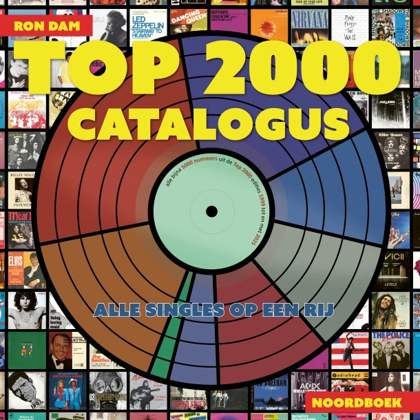 Top 2000 catalogus – Ron Dam – boek cover