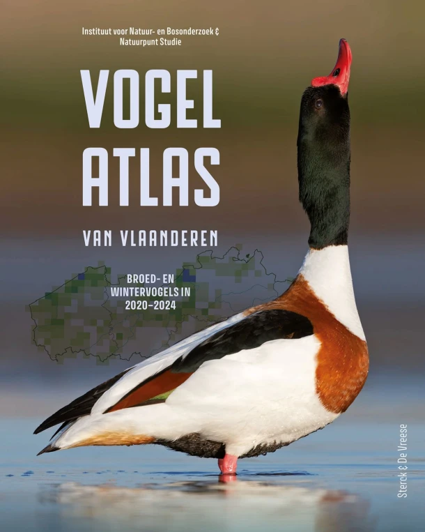 Vogelatlas van Vlaanderen – boek cover