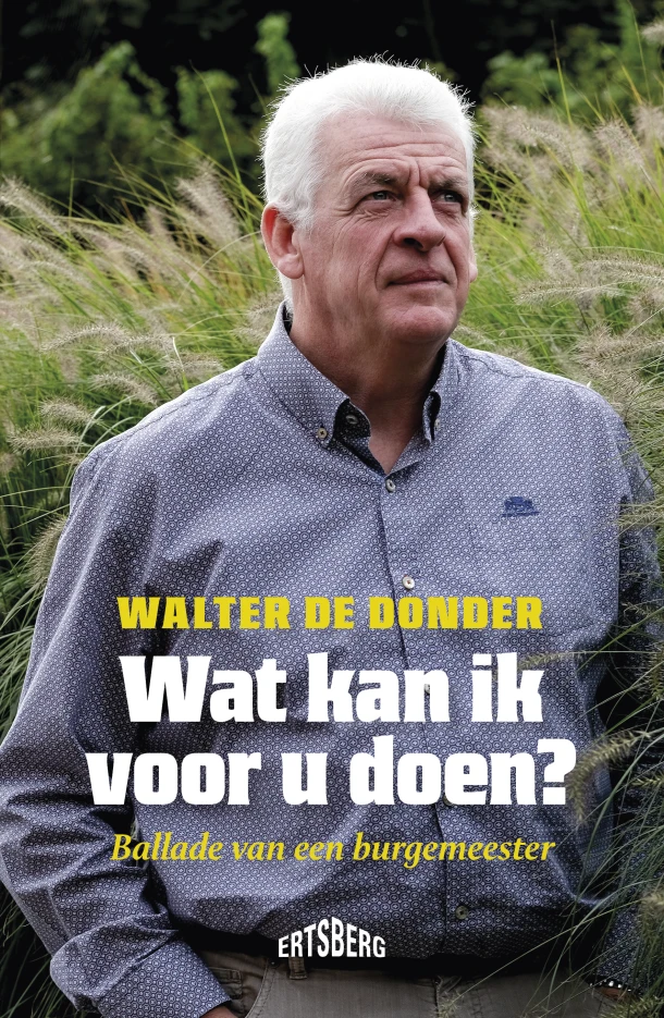 Wat kan ik voor u doen? – Walter de Donder – boek cover