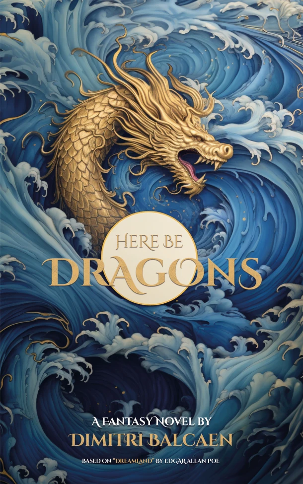 Here be dragons – Dimitri Balcaen – boek cover