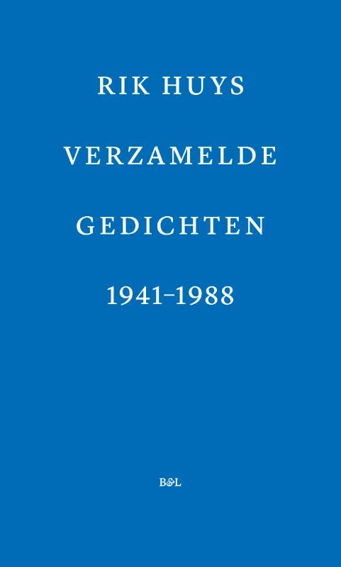 Verzamelde gedichten – Rik Huys – boek cover