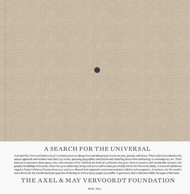 A Search for the Universal – Axel Vervoordt – boek cover