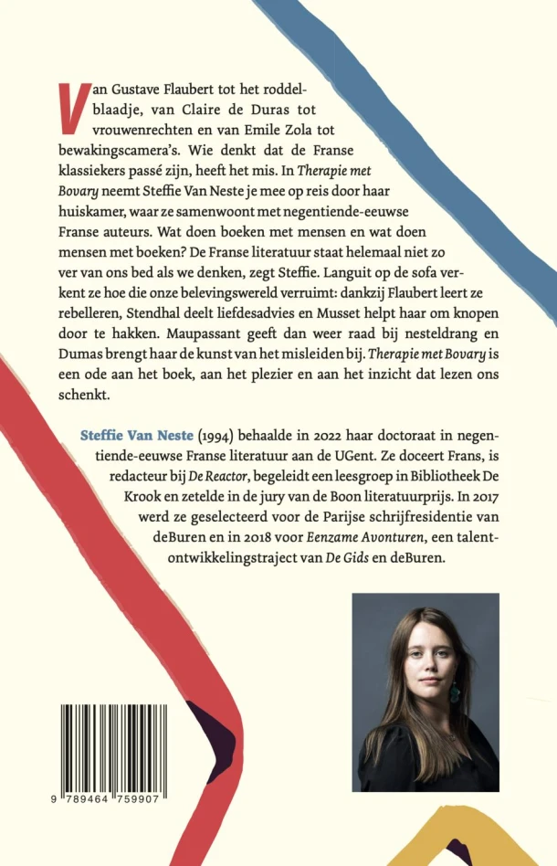 Therapie met Bovary – Steffie Van Neste – boek cover