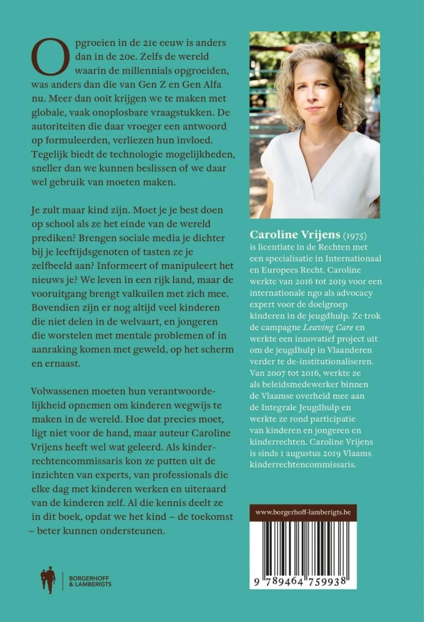 Een nieuwe wereld voor het kind – Caroline Vrijens – boek cover