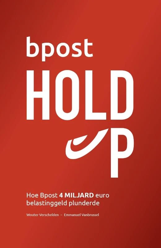 Bpost Hold-up – Wouter Verschelden – boek cover