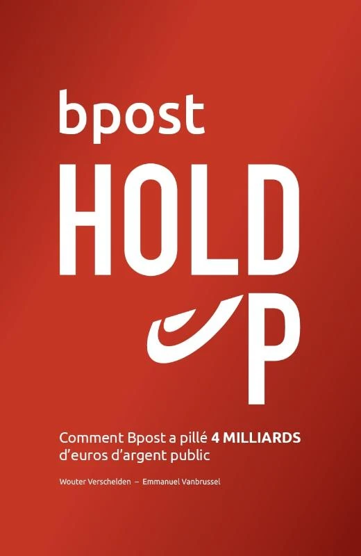 Bpost Hold-up – Wouter Verschelden – boek cover