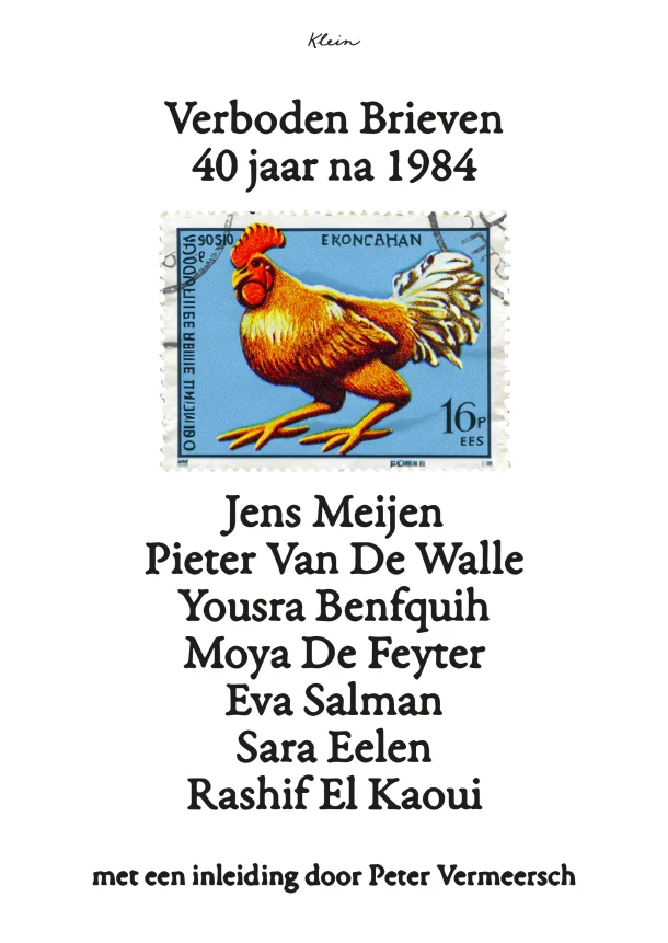 Verboden brieven – Jens Meijen – boek cover