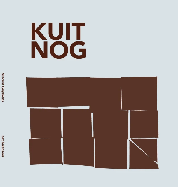 Kuit nog – Vincent Geyskens – boek cover